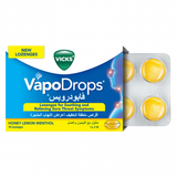 فيكس فابودروبس منثول مع الليمون والعسل 16 قرص