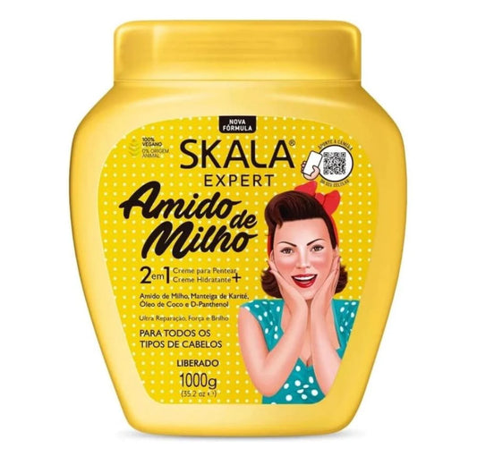 كريم الشعر بخلاصة نشا الذرة من سكالا اكسبرت 1000 جم