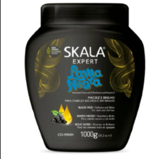 سكالا كريم الفحم الحل الأمثل لشعرك الجاف والتالف والداكن. نباتي 100%