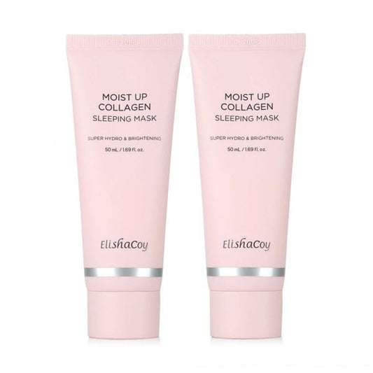 ماسك النوم مويست اب بالكولاجين - 50 مل 2 حبة