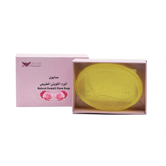 كويت شوب صابون الورد الكويتي الطبيعي  100 غرام
