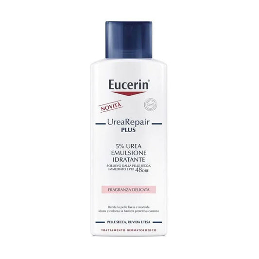 لوشن الجسم المعطر EUCERIN UREA 5% للبشرة الجافة مع 5% يوريا 250 مل تأثير 48 ساعة