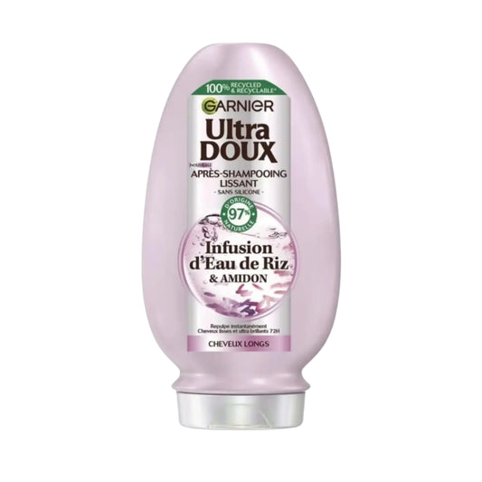 غارنييه ألترا دوكس بلسم منعم خالي من السيليكون للشعر الطويل 360 مل